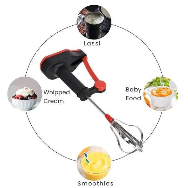 WhiskEase™ – Easy Mixing, Anytime, Anywhere | No Batteries, No Fuss, Just Results