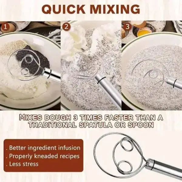 MixMaster™ -  Effortless Mixing | No-Clump Design | Perfect for Baking