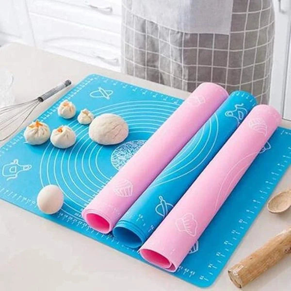 RotiEase – Non-Stick Silicone Rolling Mat | Food Safe | For Roti, Paratha, Pizza