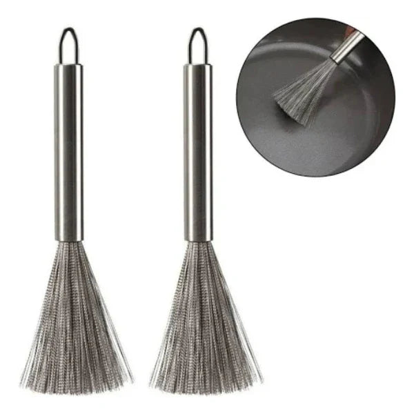 ScrubMaster™ – Stainless Steel Bristles | Tough on Grease | Comfortable Grip