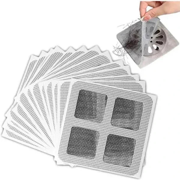DrainLock™ – Ultra-Sticky | Catches Fine Hair | Fast Water Flow (Pack of 5)