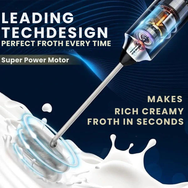 FrothWhirl™ –   2-in-1 Whisk & Beater | Easy to Clean | Café Vibes Anywhere