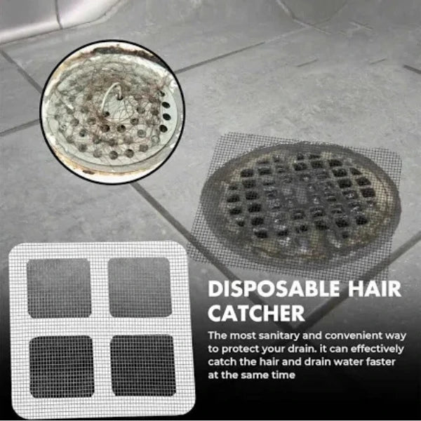 DrainLock™ – Ultra-Sticky | Catches Fine Hair | Fast Water Flow (Pack of 5)