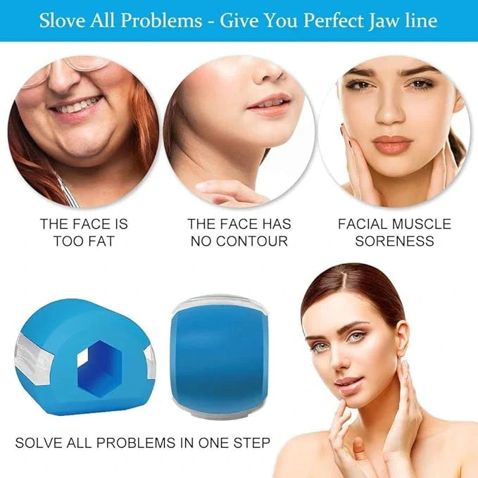 SharpJaw™-  Jaw Shaper & Facial Toner  | Sculpt, Shape & Lift | Compact Jaw Exerciser