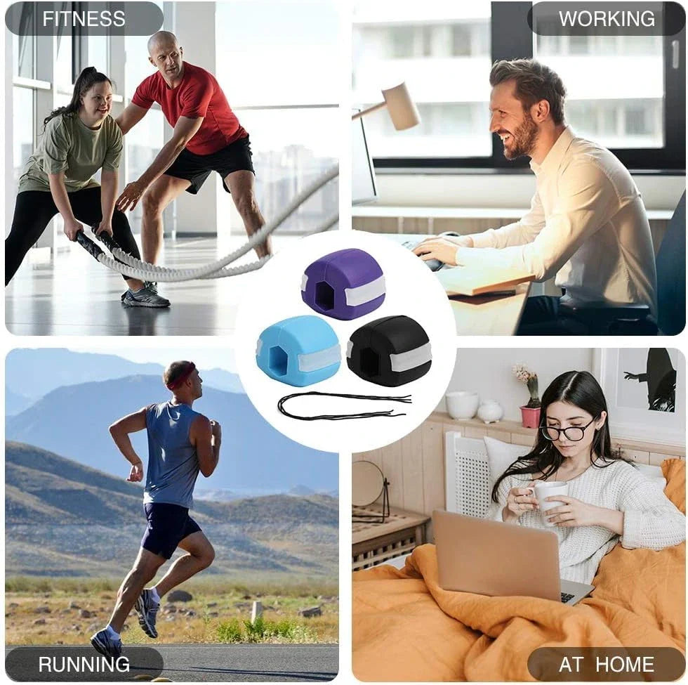 SharpJaw™-  Jaw Shaper & Facial Toner  | Sculpt, Shape & Lift | Compact Jaw Exerciser