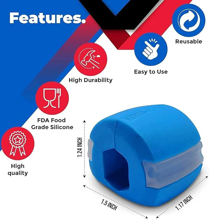 SharpJaw™-  Jaw Shaper & Facial Toner  | Sculpt, Shape & Lift | Compact Jaw Exerciser