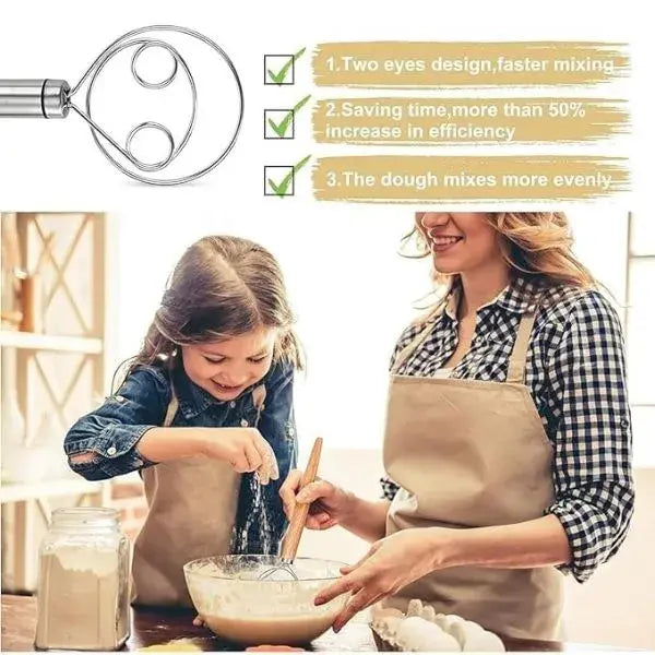 MixMaster™ -  Effortless Mixing | No-Clump Design | Perfect for Baking