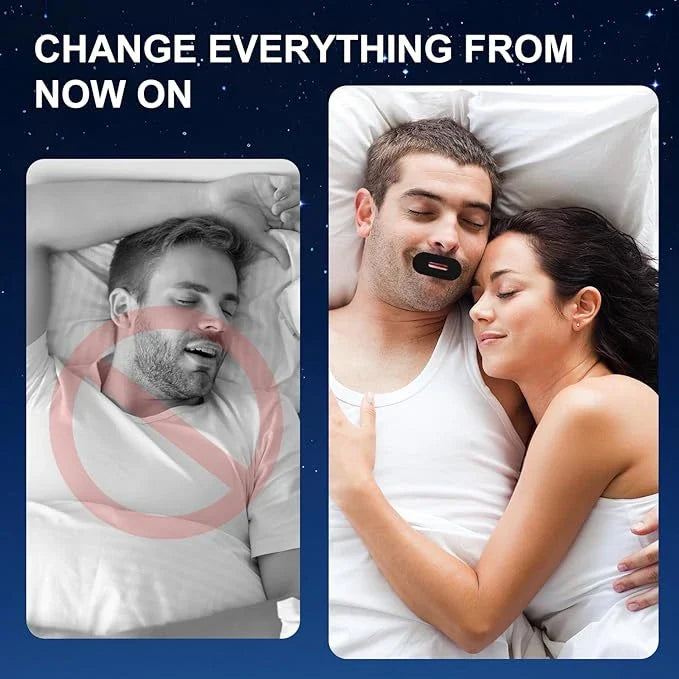 SilentBreathe™ (PACK OF 30!) –  Anti-Snoring Mouth Strips | Improves Breathing & Sleep | Reduce Snoring | Drug-Free & Instant Relief