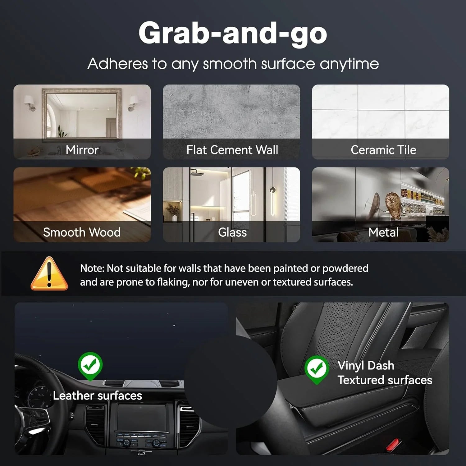 HoldEase™ – Ultra-Strong Magnetic Base | Hands-Free Viewing | Works with All Phones