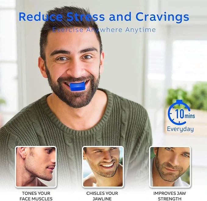 SharpJaw™-  Jaw Shaper & Facial Toner  | Sculpt, Shape & Lift | Compact Jaw Exerciser