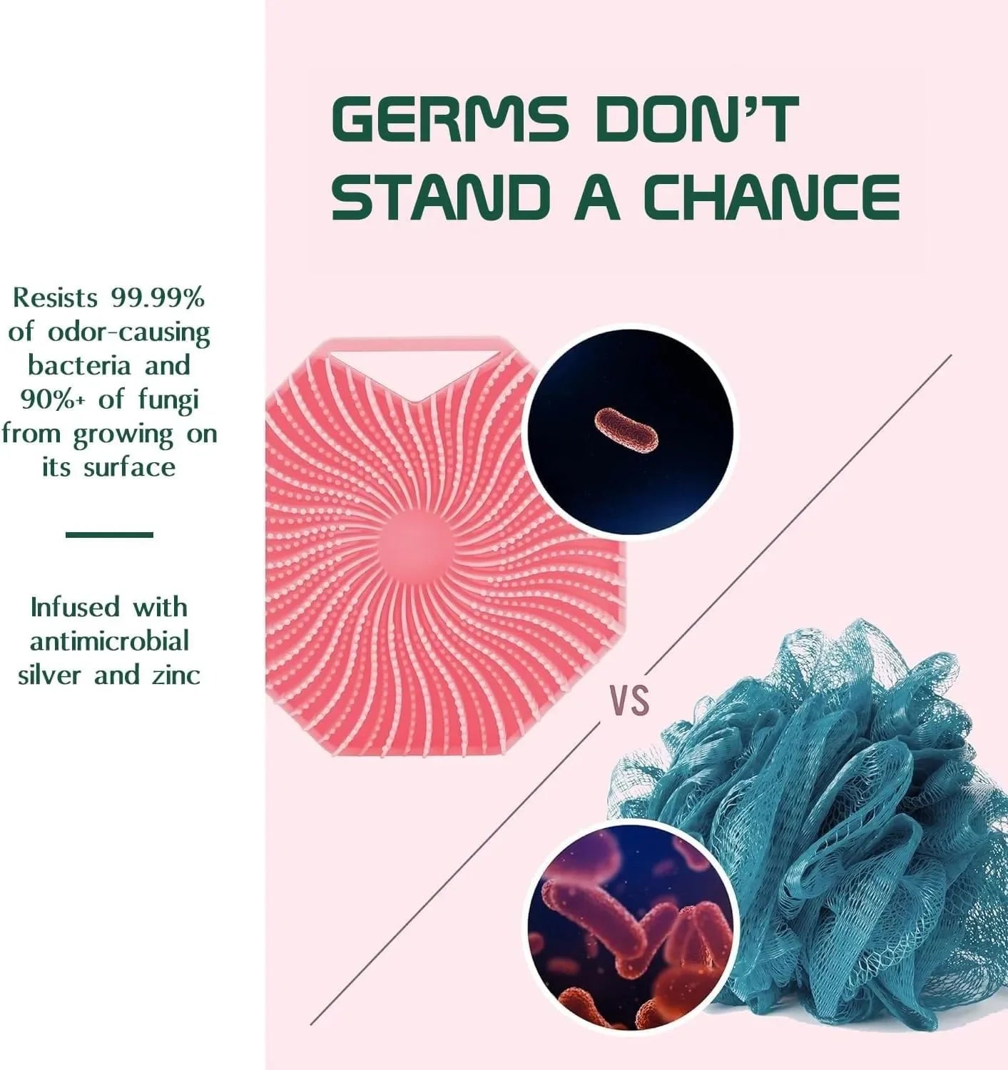 ScrubEase™ - Gentle & Deep-Cleansing Silicone Shower Exfoliator