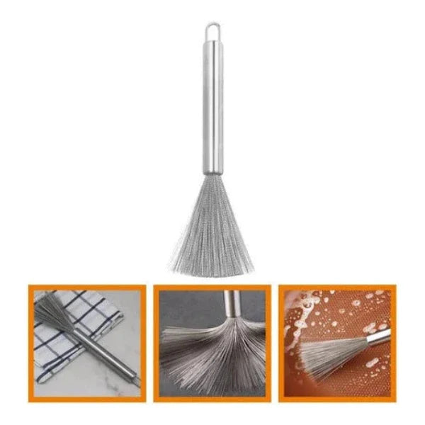 ScrubMaster™ – Stainless Steel Bristles | Tough on Grease | Comfortable Grip