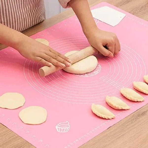 RotiEase – Non-Stick Silicone Rolling Mat | Food Safe | For Roti, Paratha, Pizza